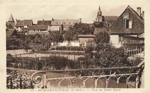 AK / Ansichtskarte Auxi-le-Chateau ARRAS 62 Pas-de-Calais Vue du Pont Neuf