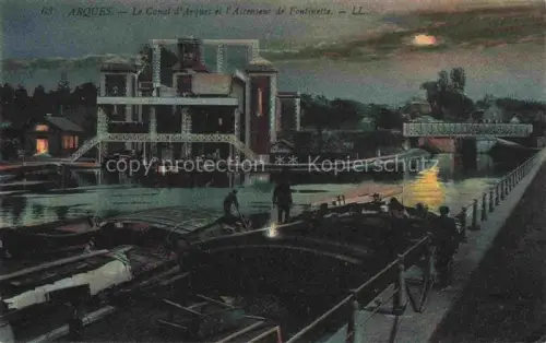 AK / Ansichtskarte Arques  Saint-Omer 62 Pas-de-Calais Le Canal d'Arques et l'Ascenseur de Fontinette