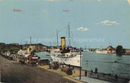 AK / Ansichtskarte Stettin SZCZECIN Pommern PL Hafen