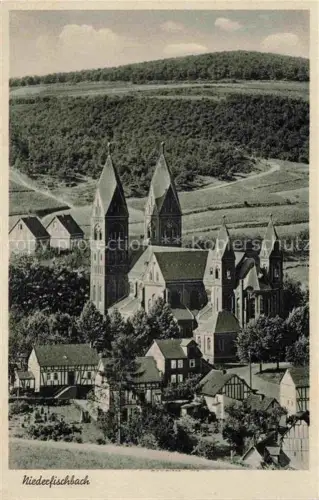 AK / Ansichtskarte Niederfischbach Altenkirchen Westerwald Rheinland-Pfalz Kath Kirche