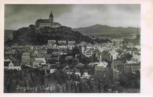 AK / Ansichtskarte Siegburg NRW Panorama mit Schloss
