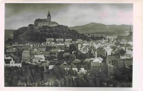 AK / Ansichtskarte Siegburg NRW Panorama mit Schloss
