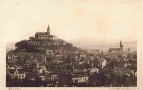 AK / Ansichtskarte Siegburg NRW Panorama mit Schloss