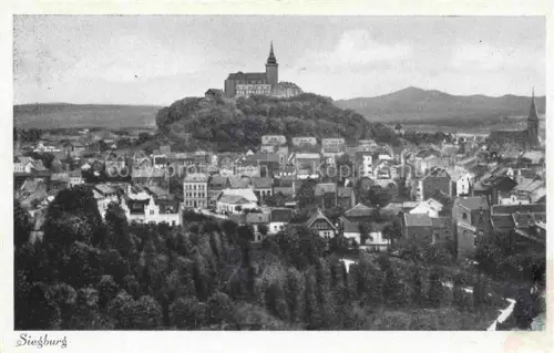 AK / Ansichtskarte Siegburg NRW Panorama mit Schloss