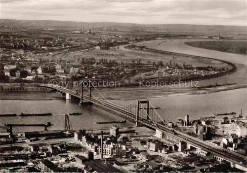 AK / Ansichtskarte KoeLN  RHEIN Muelheimer Bruecke Original Luftaufnahme