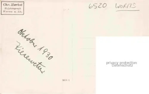 AK / Ansichtskarte WORMS Rhein Liebfrauenkirche