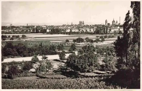 AK / Ansichtskarte WORMS Rhein Panorama Blick von der Hochheimer Hoehe