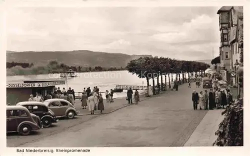 AK / Ansichtskarte Bad Niederbreisig Bad Breisig Ahrweiler Rheinland-Pfalz Rheinpromenade
