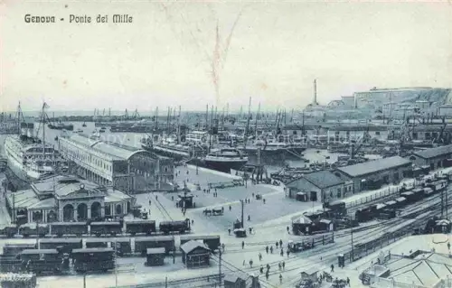 AK / Ansichtskarte GENOVA Genua Liguria IT Ponte del Mille