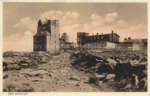 AK / Ansichtskarte BROCKEN Harz Sachsen-Anhalt Brockenhotel