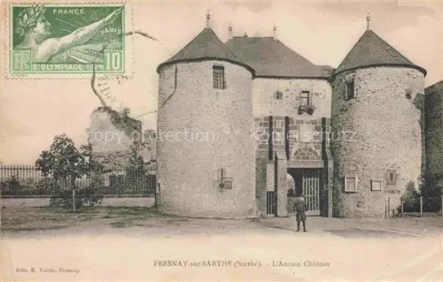 AK / Ansichtskarte Fresnay-sur-Sarthe Mamers 72 Sarthe Ancien Château