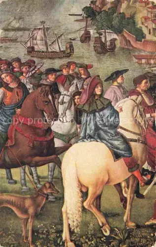 AK / Ansichtskarte SIENA Toscana IT Libreria del Duomo Pinturicchio Kuenstlerkarte