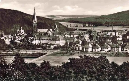 AK / Ansichtskarte Neheim-Huesten Arnsberg NRW Panorama Ansicht mit Kirche