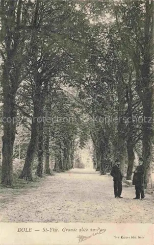 AK / Ansichtskarte Dole 39 Jura Grande allée du Parc