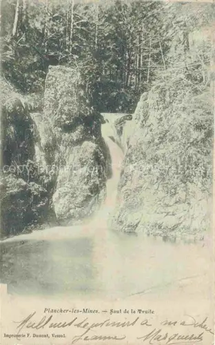 AK / Ansichtskarte Plancher-les-Mines LURE 70 Haute-Saone Saut de la Truile