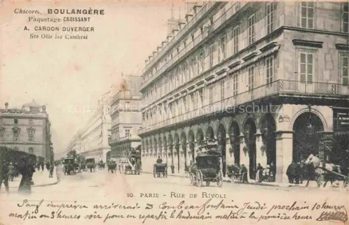 AK / Ansichtskarte PARIS 75 Rue de Rivoli