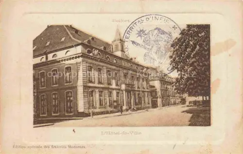 AK / Ansichtskarte Belfort 68 Haut-Rhin Hôtel de Ville