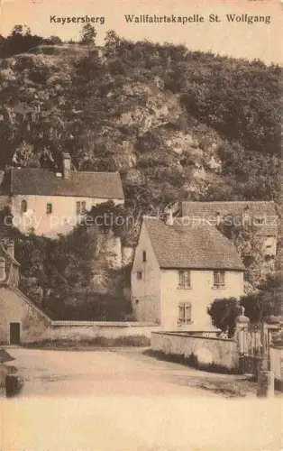 AK / Ansichtskarte Kaysersberg Kaisersberg Alsace 68 Haut Rhin Wallfahrtskapelle St. Wolfgang