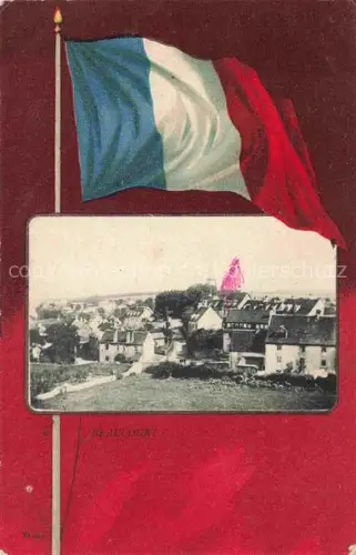 AK / Ansichtskarte Beaucourt 90 Belfort Panorama Fahne