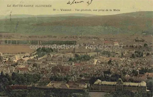 AK / Ansichtskarte Vesoul 70 Haute Saone Vue générale prise de la Motte