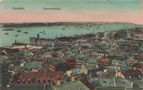 AK / Ansichtskarte Lissabon Lisbon LISBOA PT Panorama