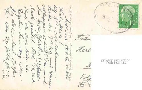 AK / Ansichtskarte WITTEN  RUHR NRW Partie an der Ruhr Viadukt