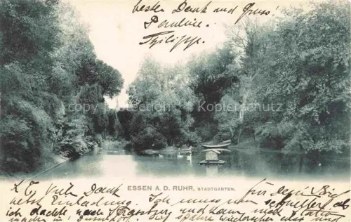 AK / Ansichtskarte EssEN  Ruhr Stadtgarten
