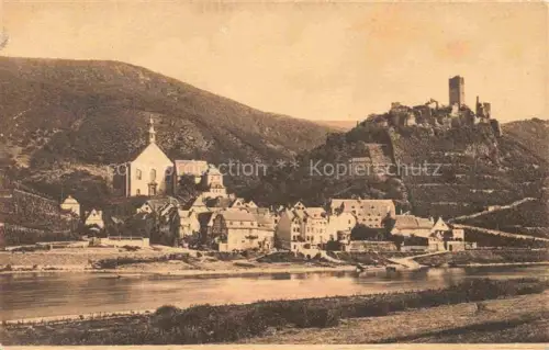 AK / Ansichtskarte Beilstein Mosel Rheinland-Pfalz Ruine Beilstein Kirche