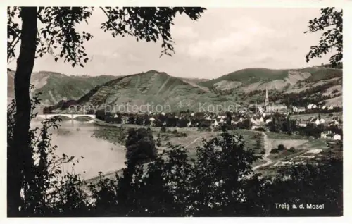 AK / Ansichtskarte Treis-Karden Mosel Rheinland-Pfalz Panorama