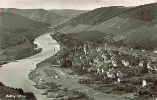 AK / Ansichtskarte Bullay Mosel Fliegeraufnahme