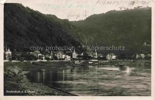 AK / Ansichtskarte Brodenbach Mosel Rheinland-Pfalz Moselpartie