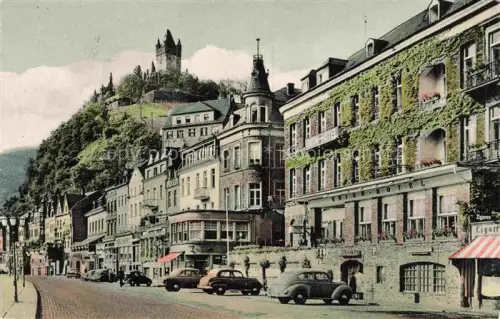 AK / Ansichtskarte Cochem Kochem Mosel Moselstrasse Burgblick