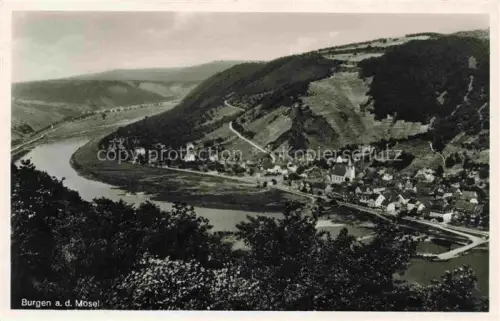 AK / Ansichtskarte Burgen Mosel Mayen-Koblenz Rheinland-Pfalz Moselpartie Panorama