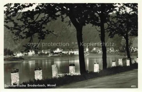 AK / Ansichtskarte Brodenbach Mosel Rheinland-Pfalz Panorama