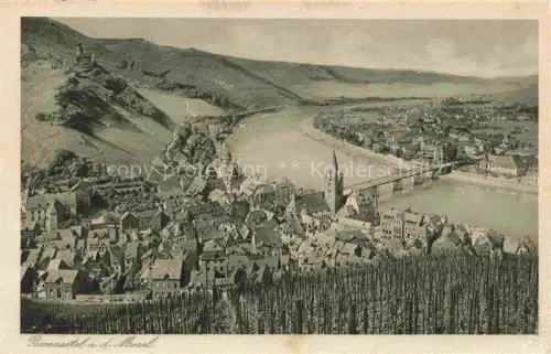 AK / Ansichtskarte Berncastel BERNKASTEL-KUES Rheinland-Pfalz Panorama