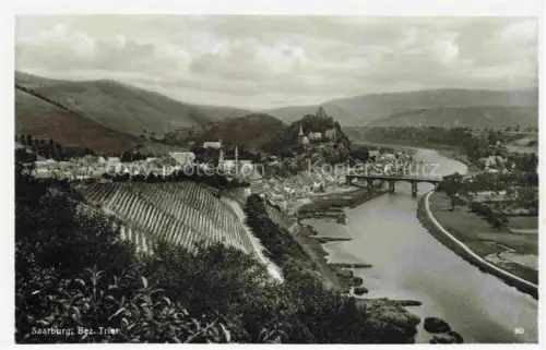 AK / Ansichtskarte Saarburg Saar (ex Bez Trier) Rheinland-Pfalz Panorama
