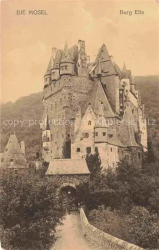 AK / Ansichtskarte Burg Eltz Wierschem Mayen-Koblenz Rheinland-Pfalz Burgeingnag