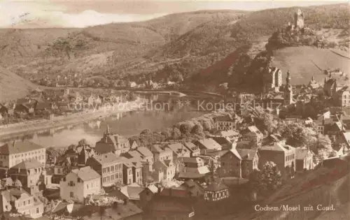 AK / Ansichtskarte Cochem Kochem Mosel Panorama mit Cond