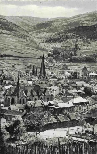 AK / Ansichtskarte Ahrweiler BAD NEUENAHR-AHRWEILER Pfarrkirche mit Kloster Kalvarienberg