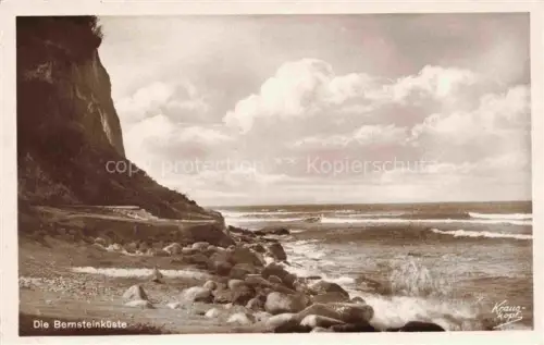 AK / Ansichtskarte Bernsteinkueste Jantarny Palmnicken Kaliningrad RU Strandpartie