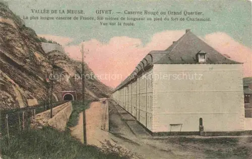 AK / Ansichtskarte Givet Charleville-Mezieres 08 Ardennes Caserne Rouge au Grand Quartier