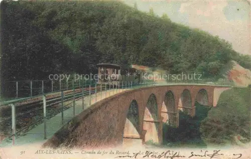 AK / Ansichtskarte AIX-LES-BAINS Chambery 73 Savoie Chemin de fer du Revard