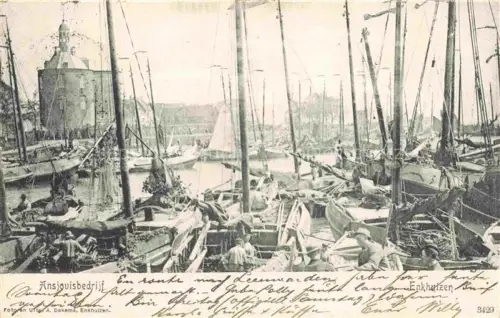 AK / Ansichtskarte Enkhuizen Noord-Holland NL Ansjouisbedrijf