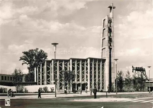 AK / Ansichtskarte BERLIN  CITY Hansaviertel St Ansgar Kirche