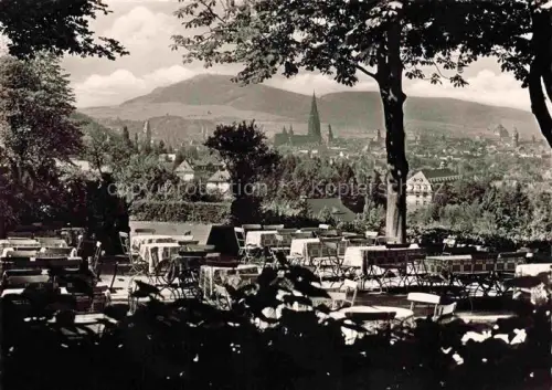 AK / Ansichtskarte FREIBURG Breisgau BW Blick vom Waldrestaurant Jaegerhaeusle