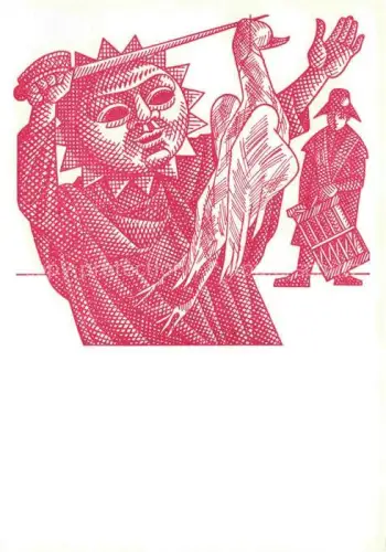 AK / Ansichtskarte Sursee LU Gansabhauet Sursee Zeichnung