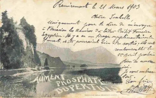 AK / Ansichtskarte Remiremont Romberg Epinal 88 Vosges Vue panoramique Paysage Rivière Montagne