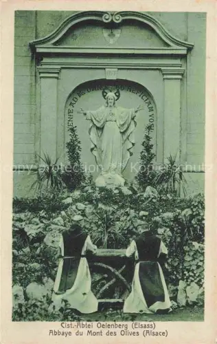 AK / Ansichtskarte Oelenberg oelenberg Kloster Reiningue Reiningen 68 Haut-Rhin Abbaye du Mont des Olives