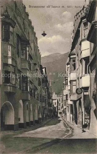 AK / Ansichtskarte Brixen Bressanone Suedtirol IT Laubengasse