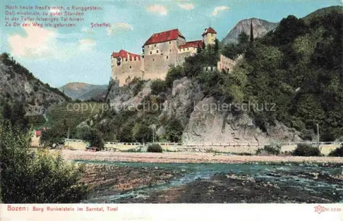 AK / Ansichtskarte Bozen  BOLZANO Suedtirol IT Burg Runkelstein im Sarntal